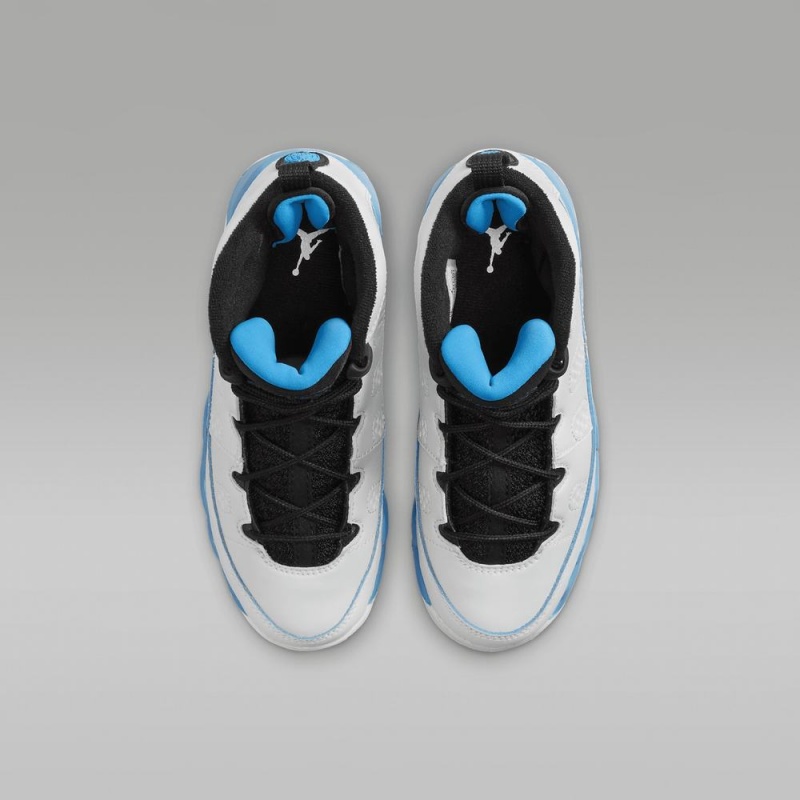 Nike Jordan 9 Retro Lasten Kengät Valkoinen Tummansininen Mustat | 892CKJOAT