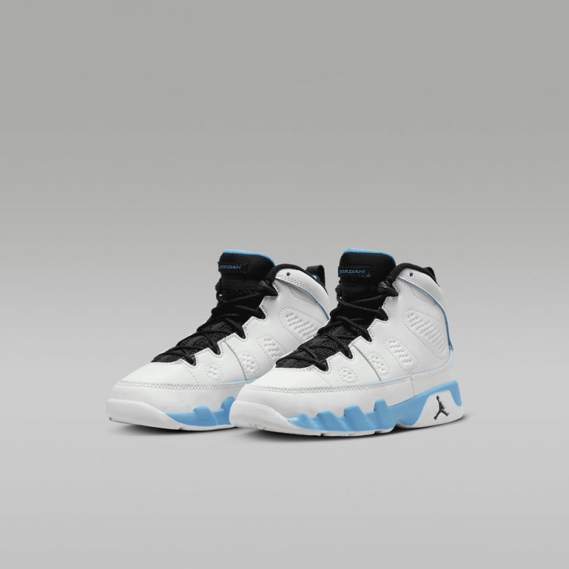 Nike Jordan 9 Retro Lasten Kengät Valkoinen Tummansininen Mustat | 892CKJOAT