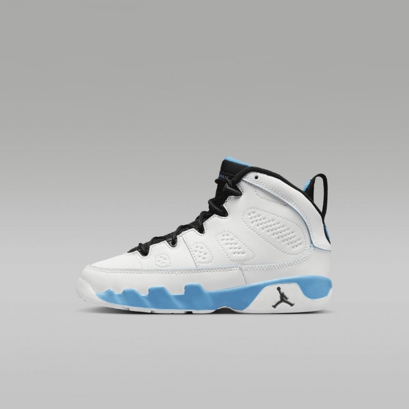 Nike Jordan 9 Retro Lasten Kengät Valkoinen Tummansininen Mustat | 892CKJOAT