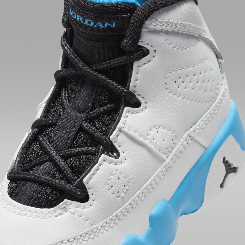 Nike Jordan 9 Retro Lasten Kengät Valkoinen Tummansininen Mustat | 352AISODJ