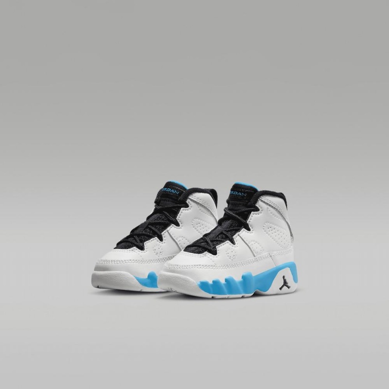 Nike Jordan 9 Retro Lasten Kengät Valkoinen Tummansininen Mustat | 352AISODJ