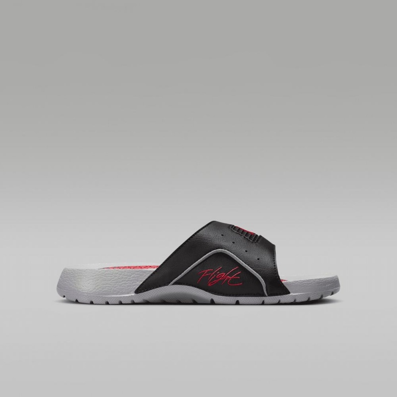 Nike Jordan Hydro 4 Retro Lasten Kengät Mustat Punainen Harmaat | 158OMJGCR