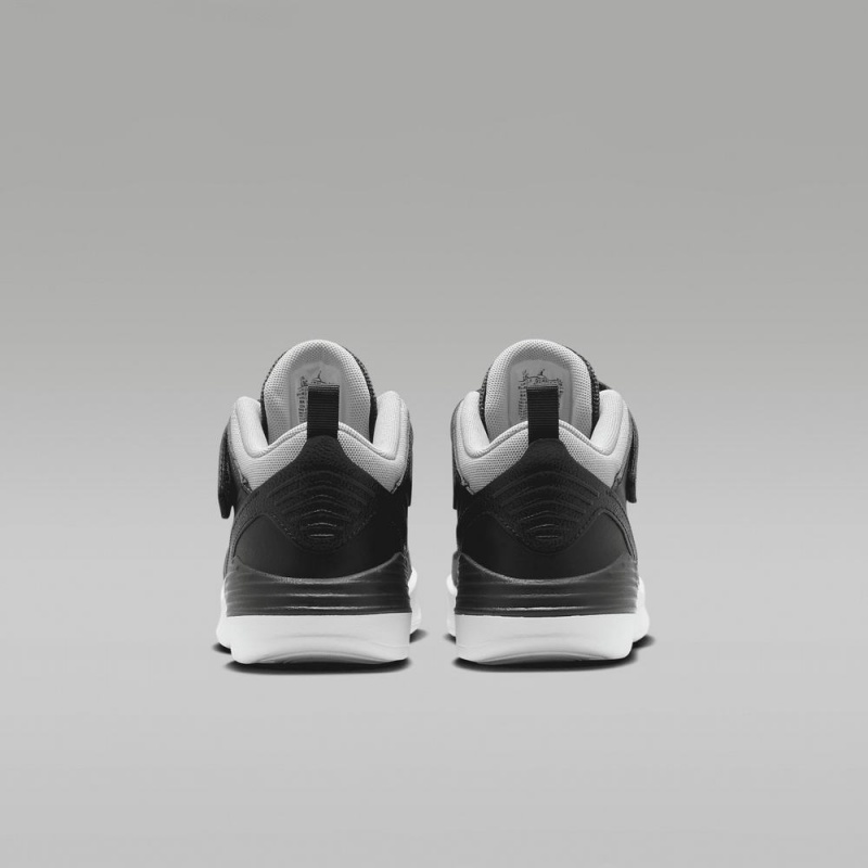 Nike Jordan Max Aura 5 Lasten Kengät Mustat Harmaat Valkoinen Oranssi | 049EHMXLR