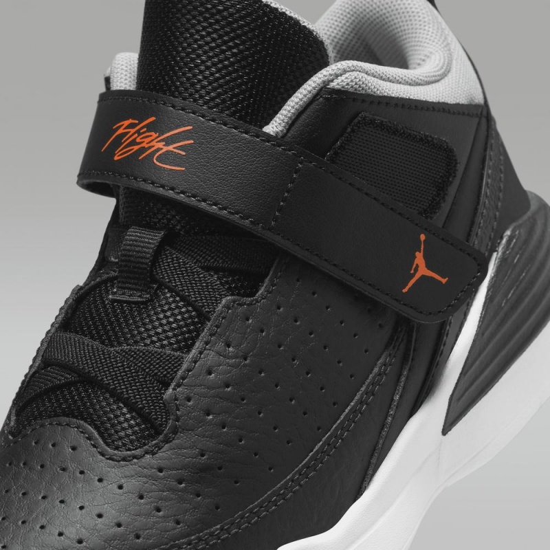 Nike Jordan Max Aura 5 Lasten Kengät Mustat Harmaat Valkoinen Oranssi | 049EHMXLR