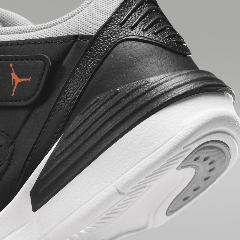 Nike Jordan Max Aura 5 Lasten Kengät Mustat Harmaat Valkoinen Oranssi | 049EHMXLR