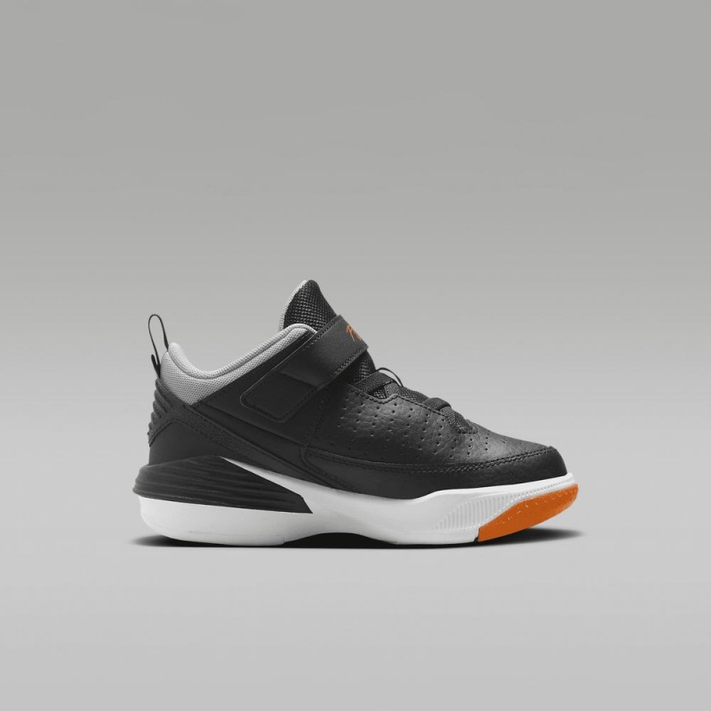 Nike Jordan Max Aura 5 Lasten Kengät Mustat Harmaat Valkoinen Oranssi | 049EHMXLR