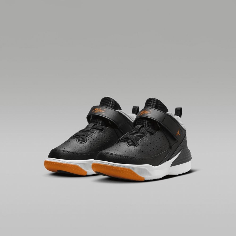 Nike Jordan Max Aura 5 Lasten Kengät Mustat Harmaat Valkoinen Oranssi | 049EHMXLR