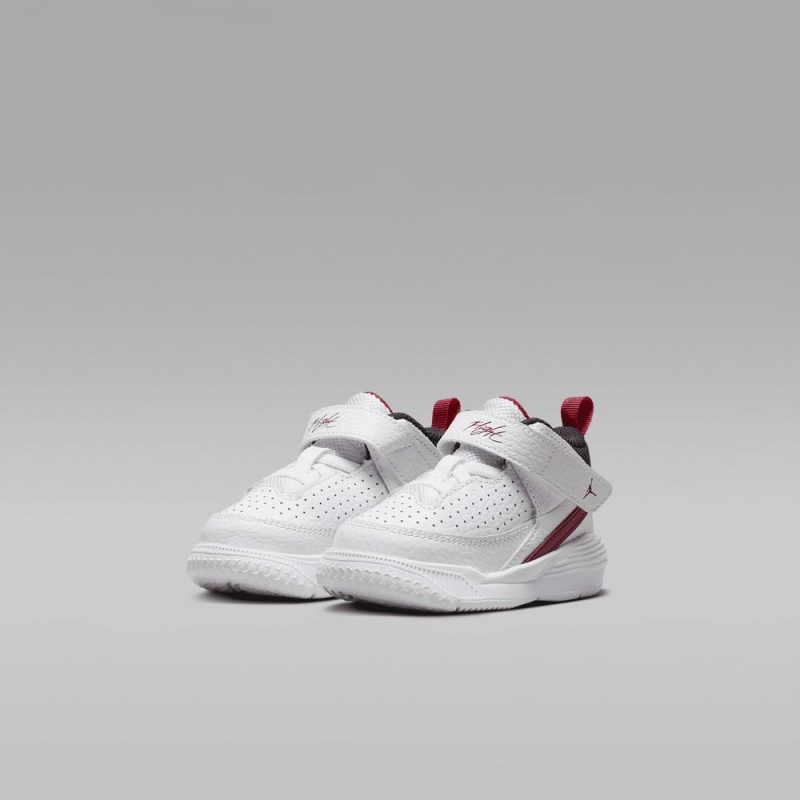 Nike Jordan Max Aura 5 Lasten Kengät Valkoinen Punainen | 137BXYCRQ