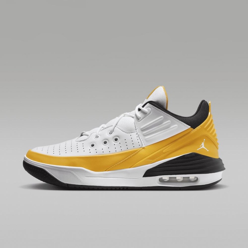 Nike Jordan Max Aura 5 Miesten Kengät Valkoinen Keltainen Mustat | 315AQKMUG