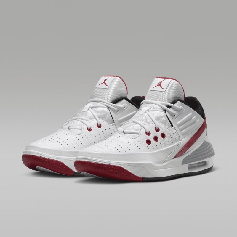 Nike Jordan Max Aura 5 Miesten Kengät Valkoinen Punainen | 192PBEUKY