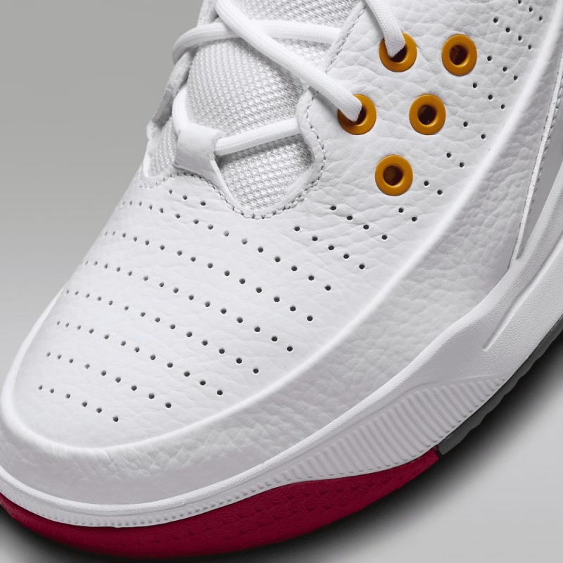 Nike Jordan Max Aura 5 Miesten Kengät Valkoinen Punainen Syvä Harmaat Oranssi | 214FKTEDG