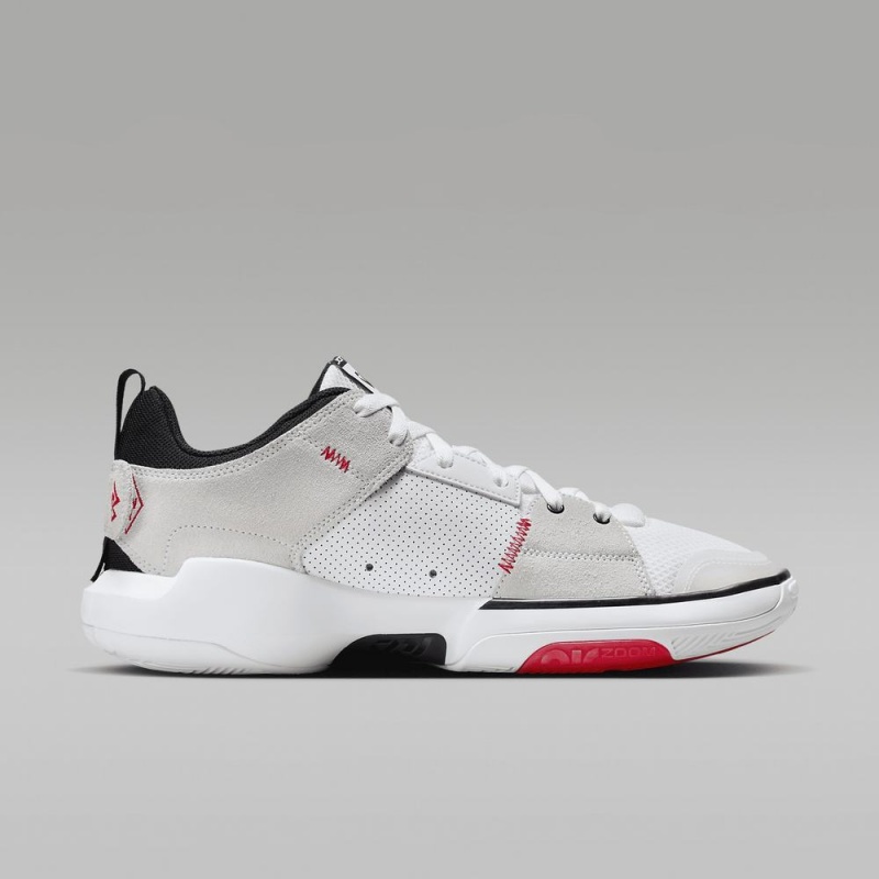 Nike Jordan One Take 5 Miesten Kengät Valkoinen Mustat Punainen | 237DZLXRY