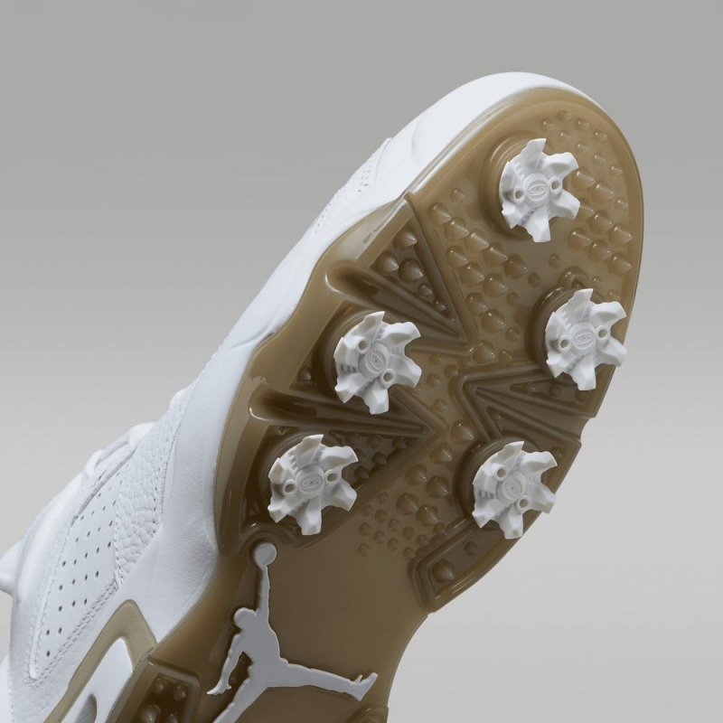 Nike Jordan Retro 6 G Miesten Kengät Valkoinen Khaki | 804VUEPON