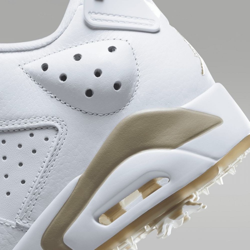 Nike Jordan Retro 6 G Miesten Kengät Valkoinen Khaki | 804VUEPON