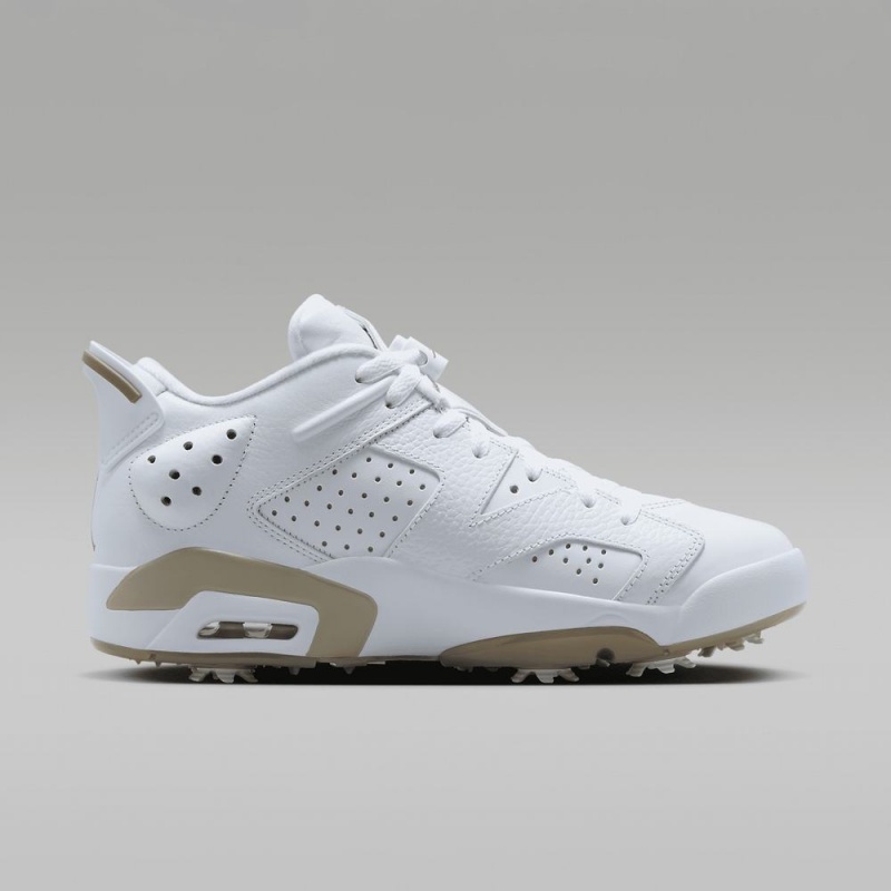 Nike Jordan Retro 6 G Miesten Kengät Valkoinen Khaki | 804VUEPON