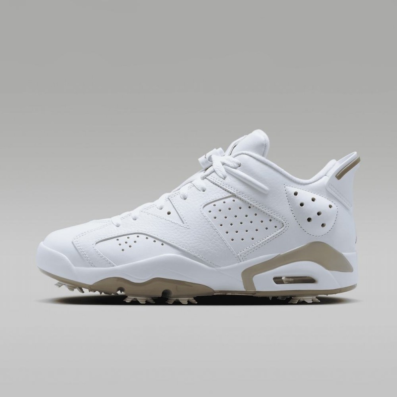 Nike Jordan Retro 6 G Miesten Kengät Valkoinen Khaki | 804VUEPON