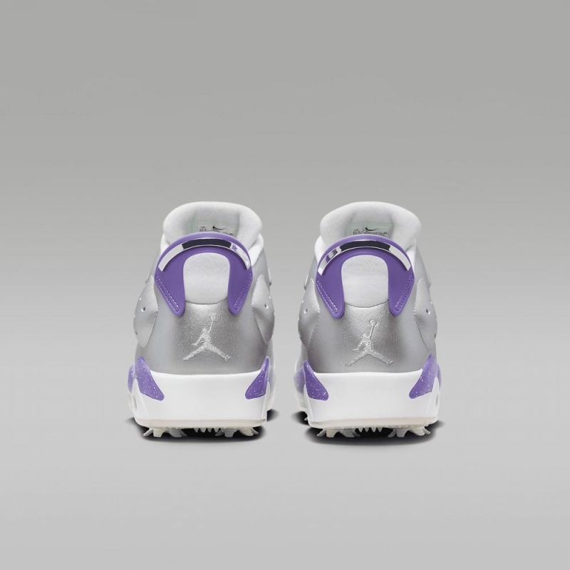 Nike Jordan Retro 6 G NRG Miesten Kengät Metal Hopea Violetit | 840XFSZDR