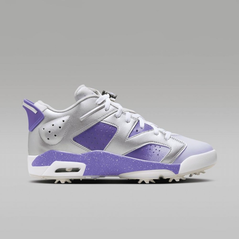 Nike Jordan Retro 6 G NRG Miesten Kengät Metal Hopea Violetit | 840XFSZDR