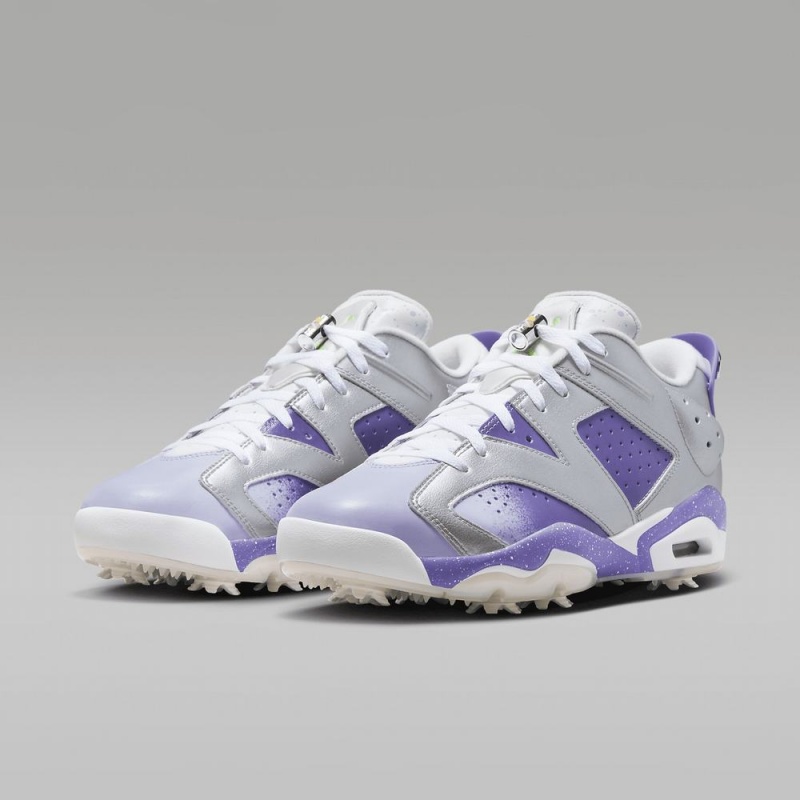 Nike Jordan Retro 6 G NRG Miesten Kengät Metal Hopea Violetit | 840XFSZDR