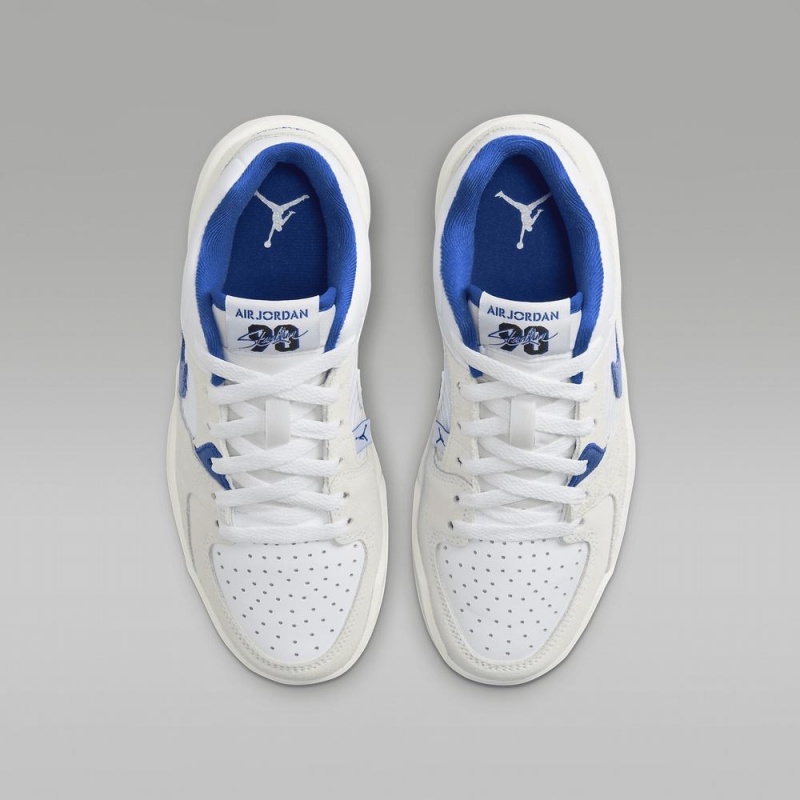 Nike Jordan Stadium 90 Lasten Kengät Valkoinen Sininen | 380HEMAGR