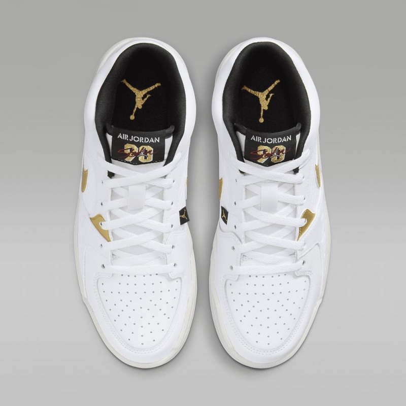 Nike Jordan Stadium 90 Miesten Kengät Valkoinen Mustat Metal Kultaiset | 214JIWHPX