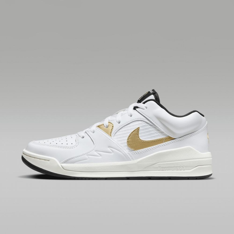 Nike Jordan Stadium 90 Miesten Kengät Valkoinen Mustat Metal Kultaiset | 214JIWHPX