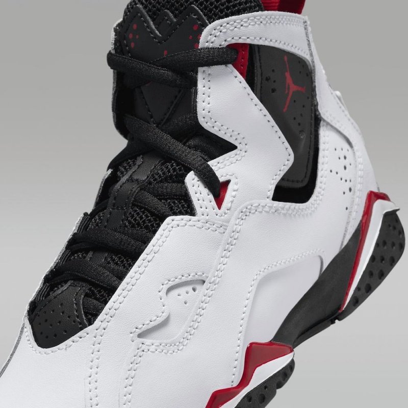 Nike Jordan True Flight Lasten Kengät Valkoinen Mustat Punainen | 873XHIRAF