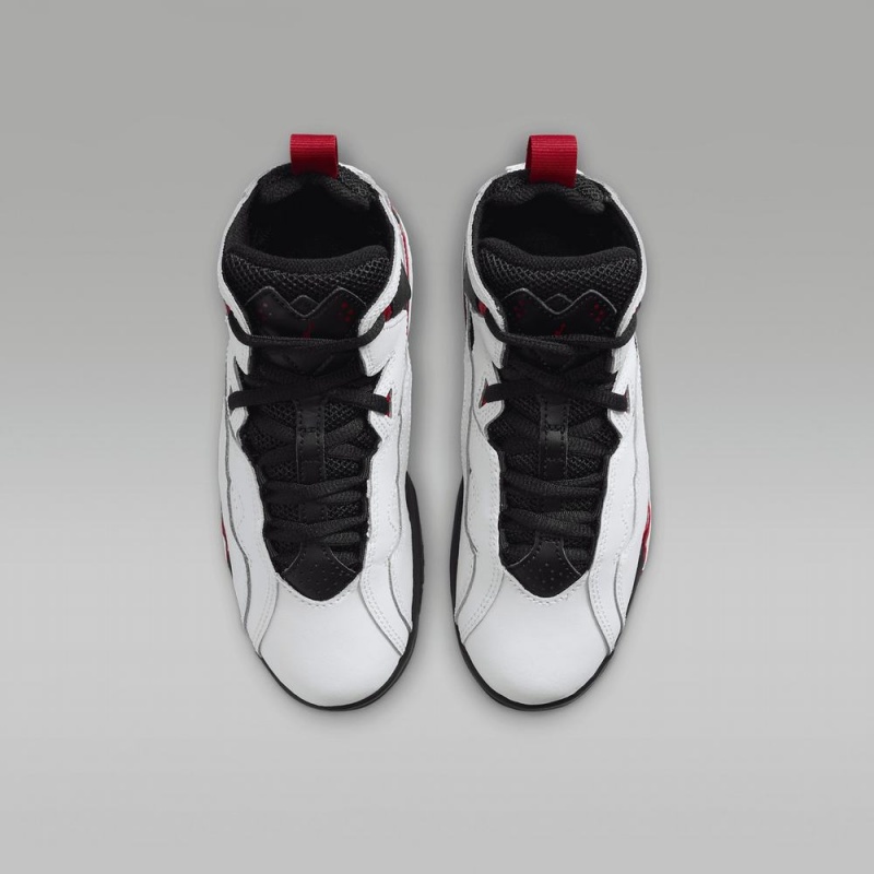 Nike Jordan True Flight Lasten Kengät Valkoinen Mustat Punainen | 873XHIRAF