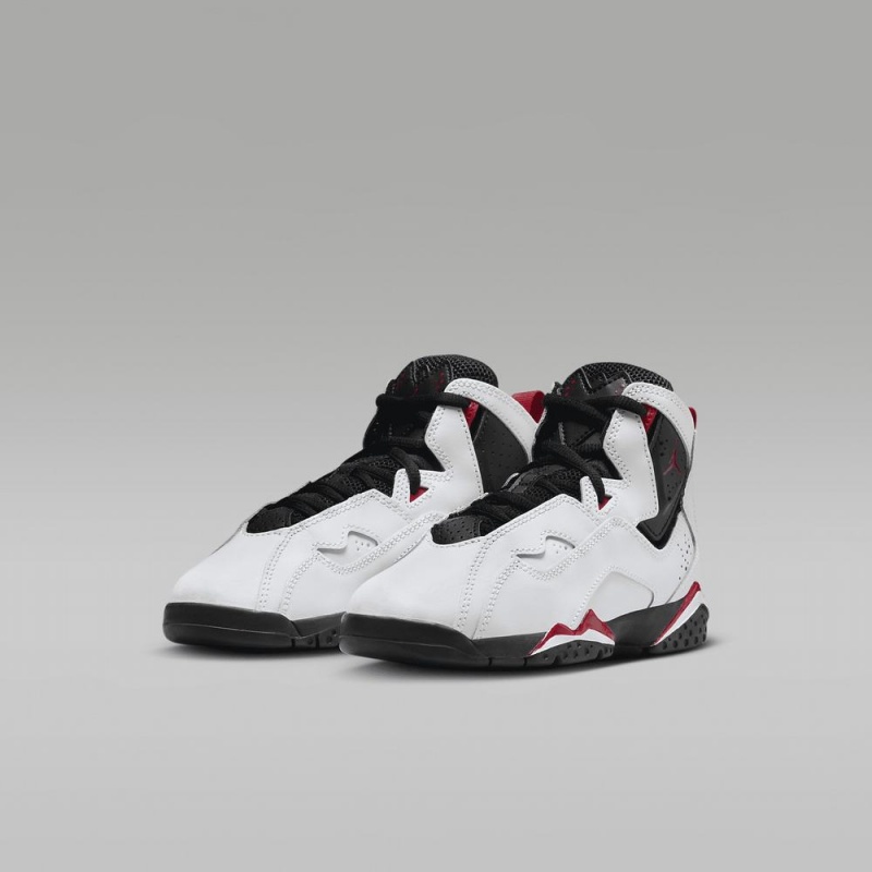 Nike Jordan True Flight Lasten Kengät Valkoinen Mustat Punainen | 873XHIRAF