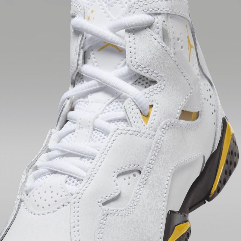 Nike Jordan True Flight Lasten Kengät Valkoinen Mustat Keltainen | 208ECIVHO