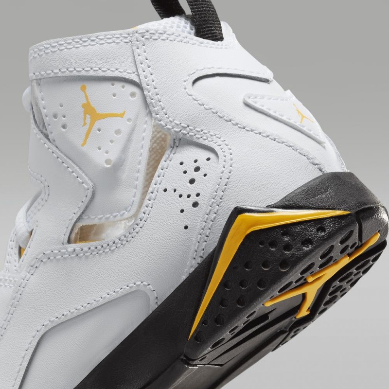 Nike Jordan True Flight Lasten Kengät Valkoinen Mustat Keltainen | 208ECIVHO