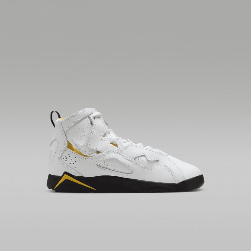 Nike Jordan True Flight Lasten Kengät Valkoinen Mustat Keltainen | 208ECIVHO