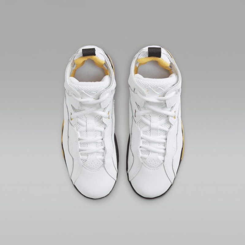 Nike Jordan True Flight Lasten Kengät Valkoinen Mustat Keltainen | 208ECIVHO