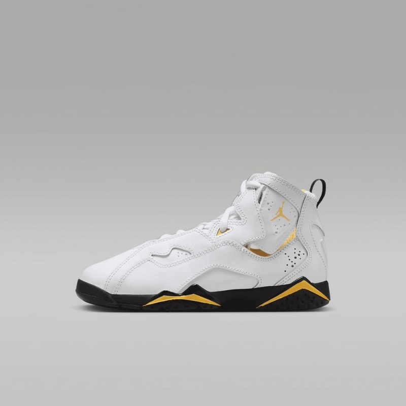 Nike Jordan True Flight Lasten Kengät Valkoinen Mustat Keltainen | 208ECIVHO