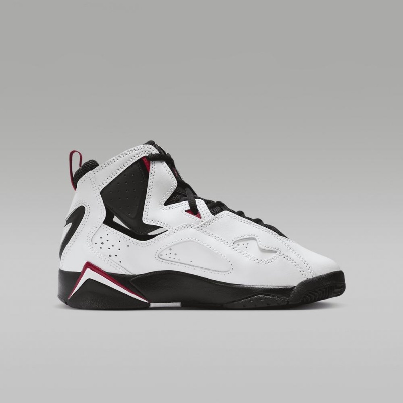 Nike Jordan True Flight Lasten Kengät Valkoinen Mustat Punainen | 102AWTJCD