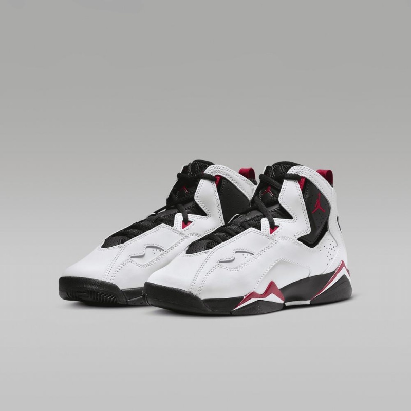 Nike Jordan True Flight Lasten Kengät Valkoinen Mustat Punainen | 102AWTJCD
