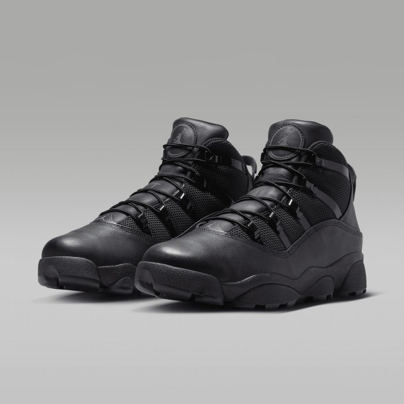 Nike Jordan Winterized 6 Rings Miesten Kengät Mustat | 954SZHRIC