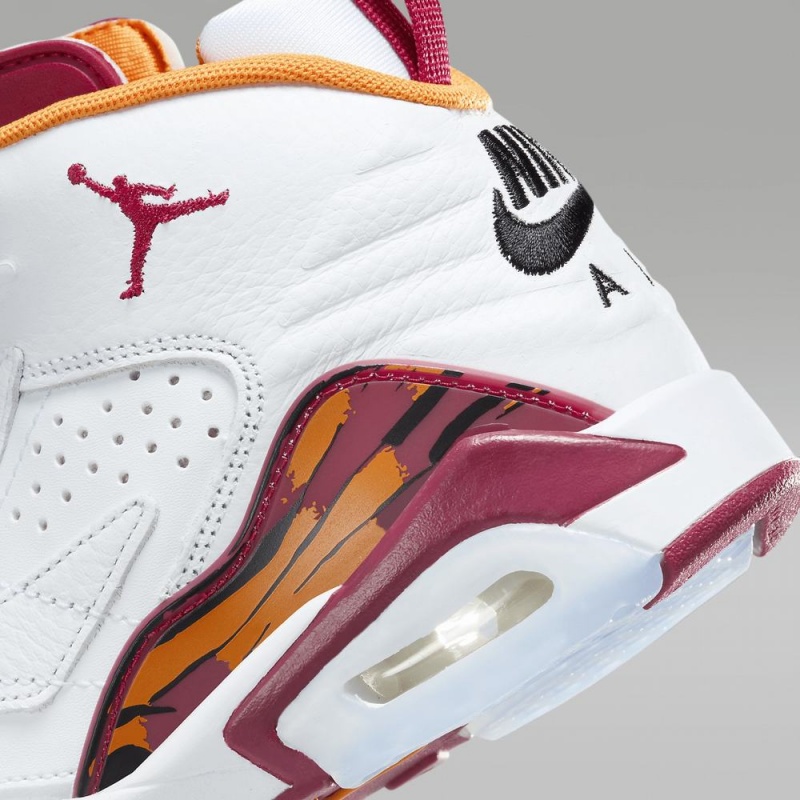Nike Jumpman MVP Lasten Kengät Valkoinen Oranssi Mustat Punainen | 324DUTLVO