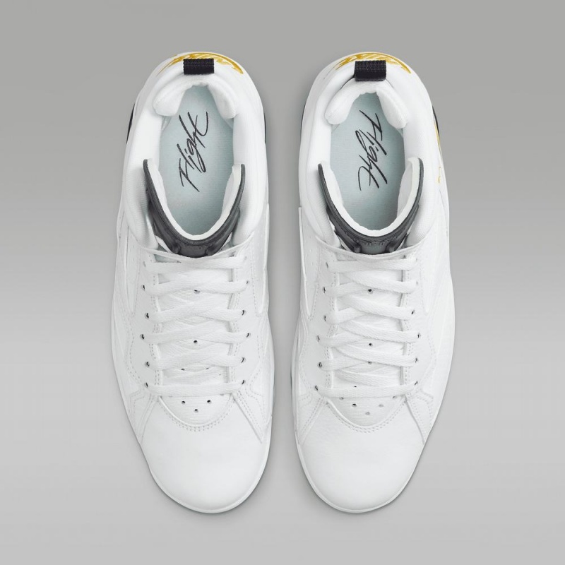 Nike Jumpman MVP Miesten Kengät Valkoinen Mustat Keltainen | 096FNAVBP