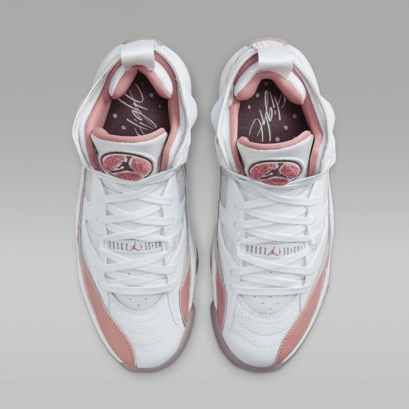 Nike Jumpman Two Trey Naisten Kengät Pinkki Valkoinen | 837WZVQTY