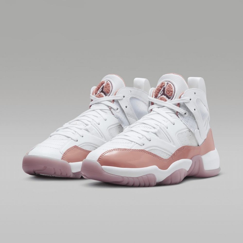 Nike Jumpman Two Trey Naisten Kengät Pinkki Valkoinen | 837WZVQTY