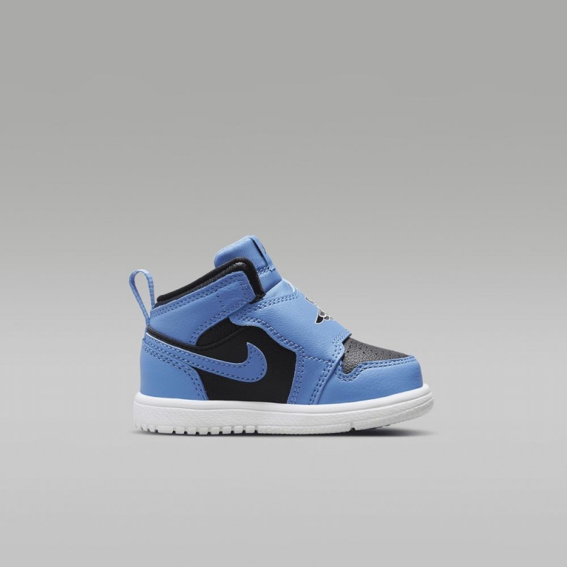 Nike Sky Jordan 1 Lasten Kengät Sininen Valkoinen Mustat | 759XCMGHB