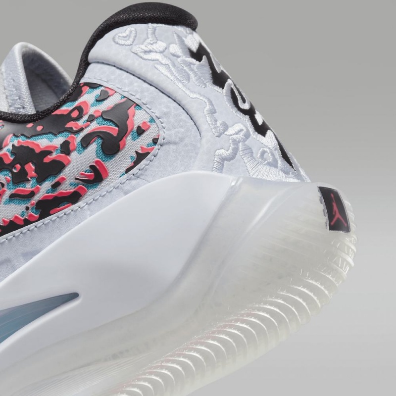 Nike Zion 3 NRG Lasten Kengät Harmaat Punainen Sininen Mustat | 962GLNUPA
