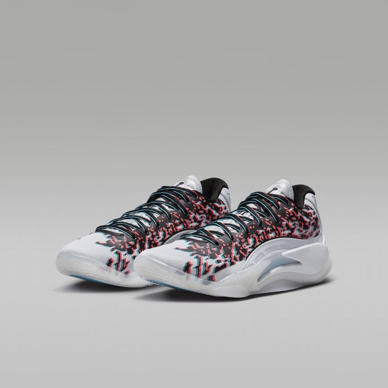 Nike Zion 3 NRG Lasten Kengät Harmaat Punainen Sininen Mustat | 962GLNUPA